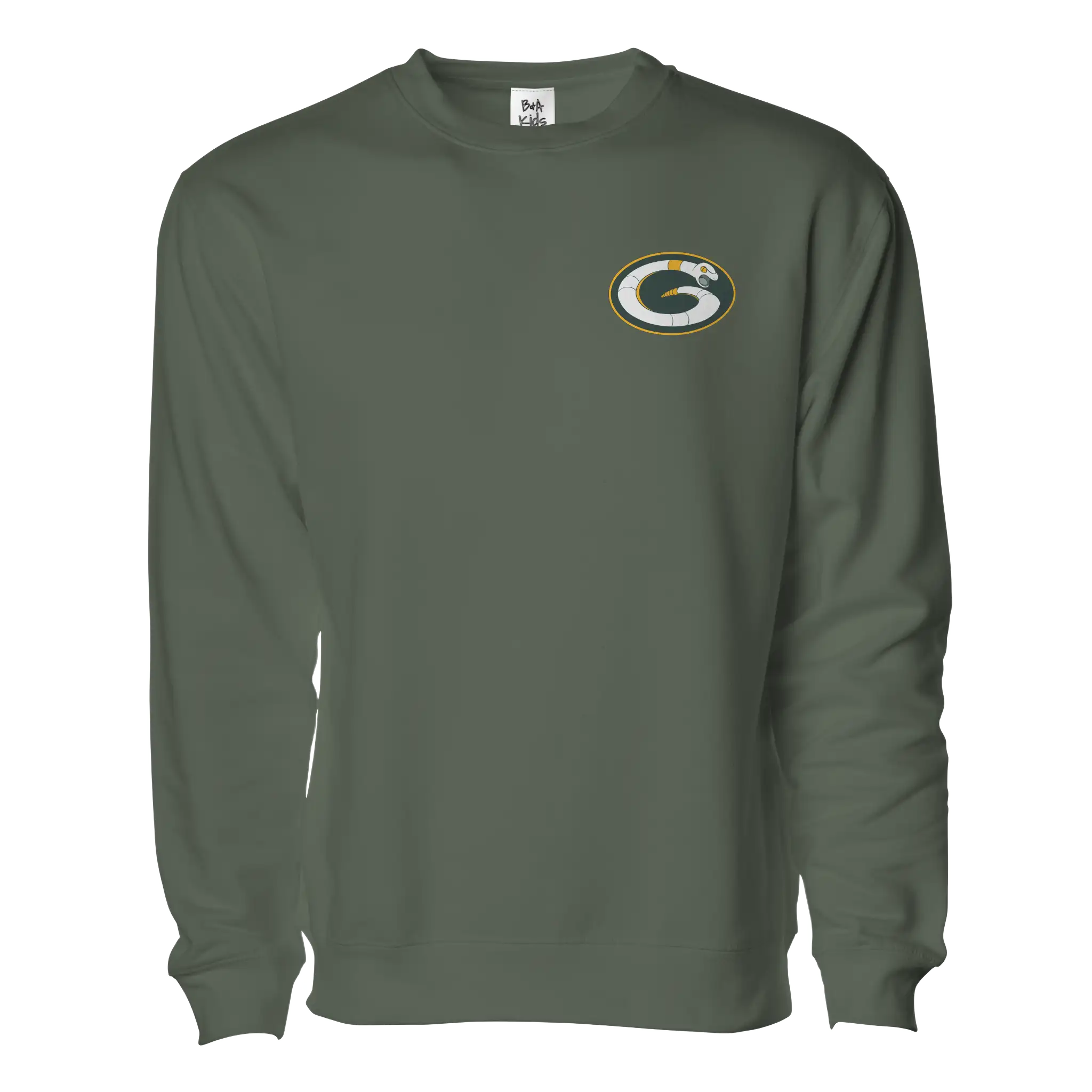 Lambeau Poison Pack Embroidered Pullover Sweater - Adult Unisex