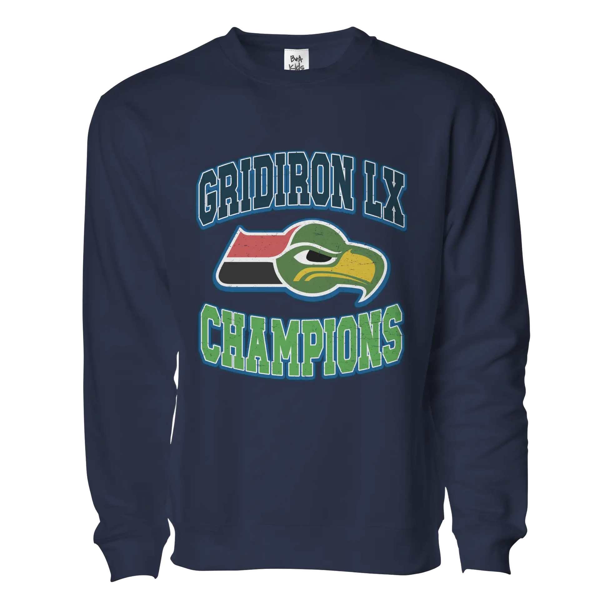 Rain City Psy-Hawks Gridiron LX Champions Pullover Sweater - Adult Unisex