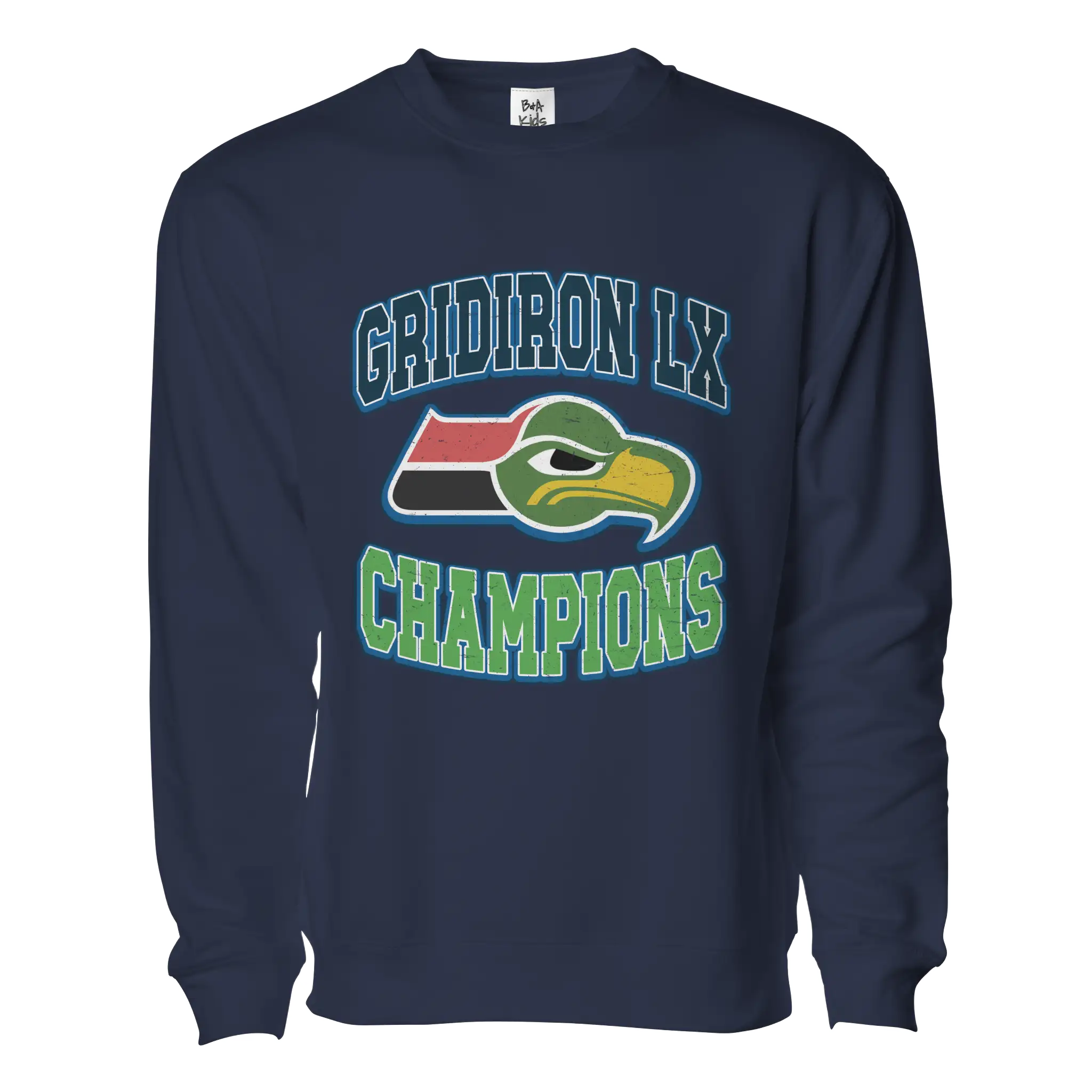 Rain City Psy-Hawks Gridiron LX Champions Pullover Sweater - Adult Unisex
