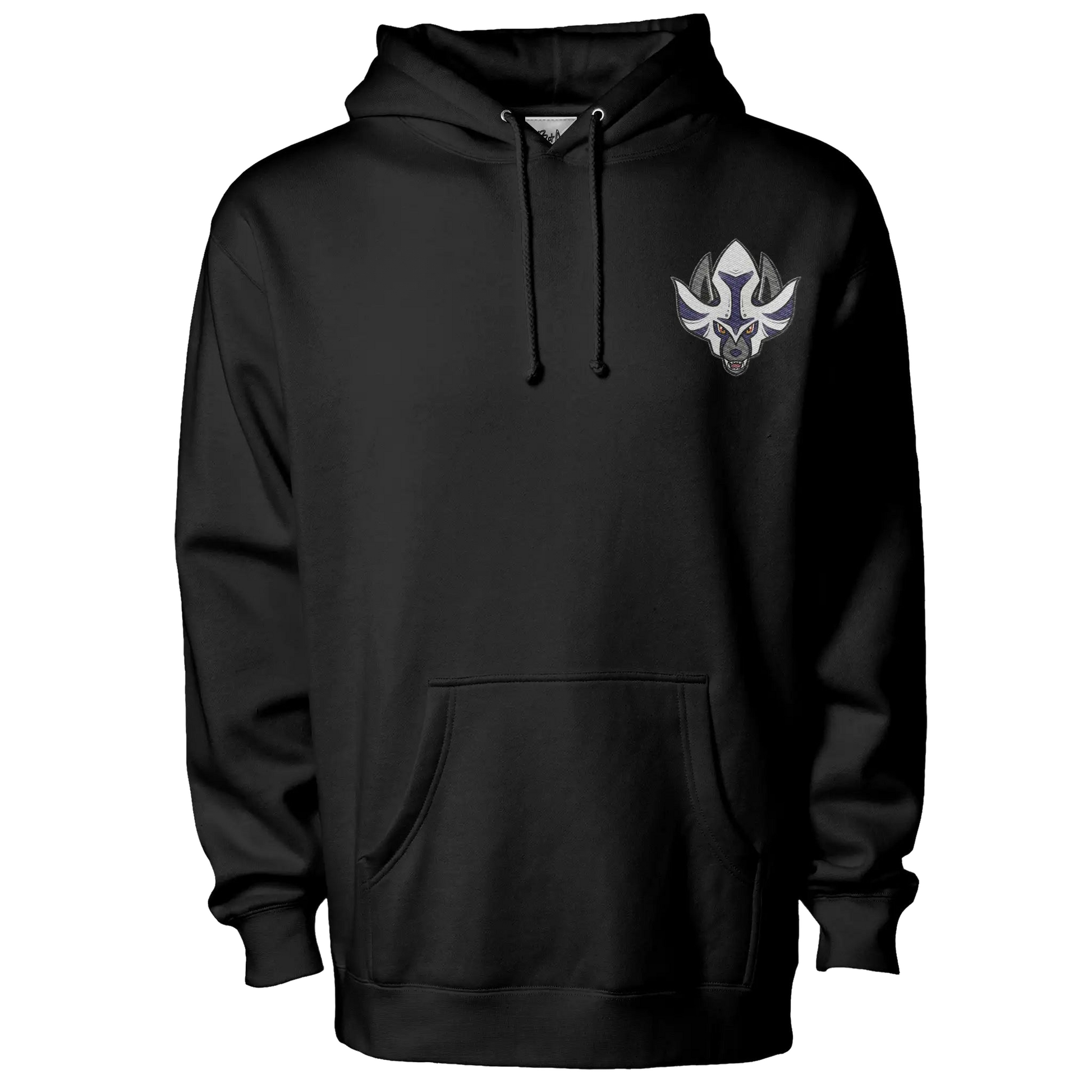 LA Crowned Swords Embroidered Hoodie - Adult Unisex