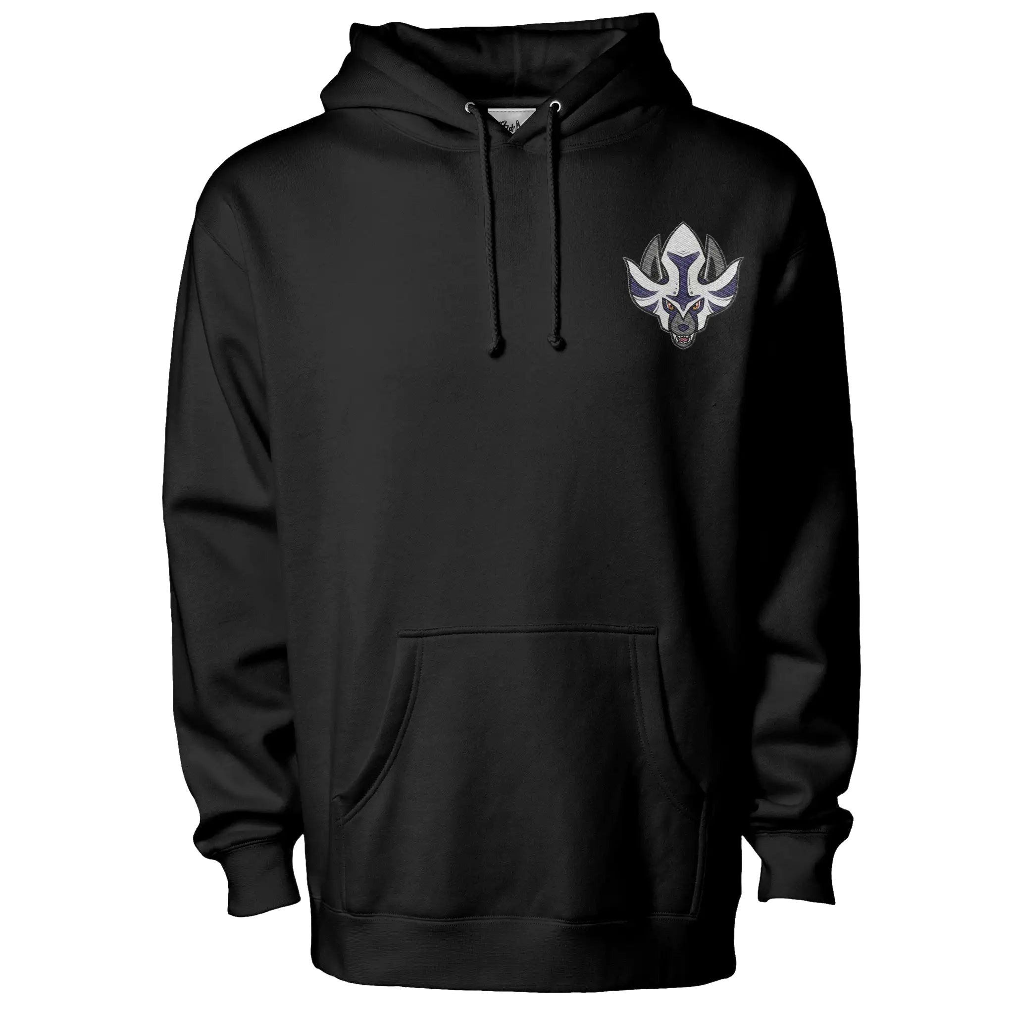 LA Crowned Swords Embroidered Hoodie - Adult Unisex