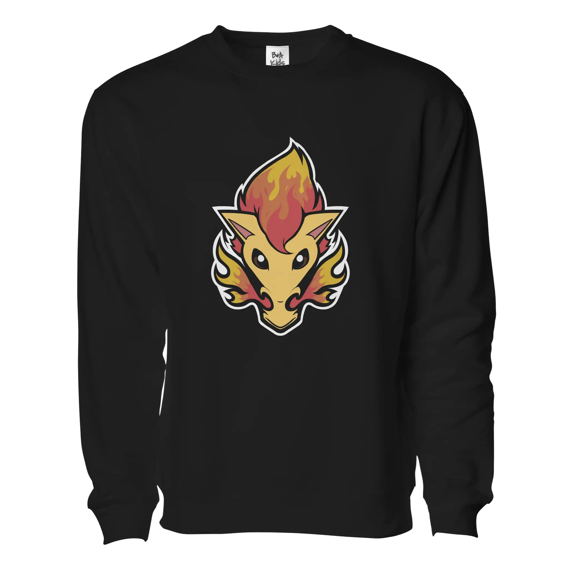 Retro Saddledome Fire Blasty Pullover Sweater - Adult Unisex