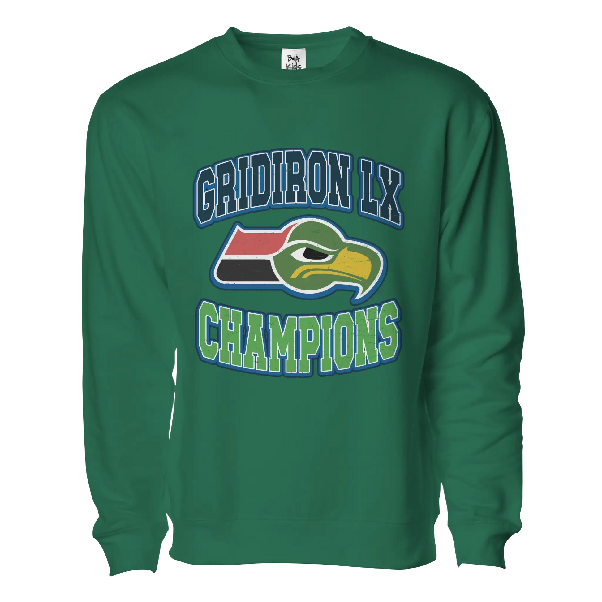 Rain City Psy-Hawks Gridiron LX Champions Pullover Sweater - Adult Unisex