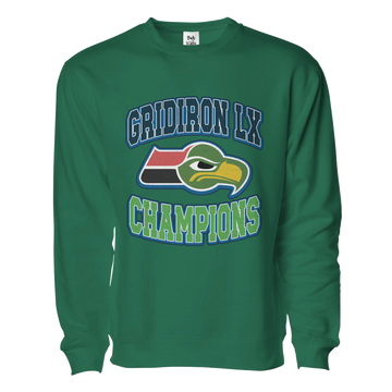 Rain City Psy-Hawks Gridiron LX Champions Pullover Sweater - Adult Unisex