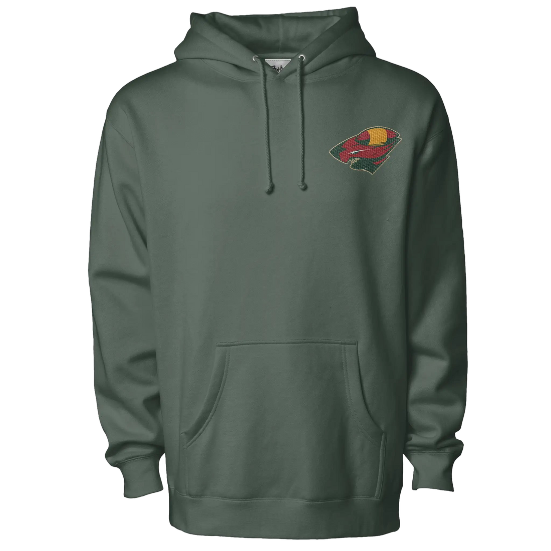 10000 Lake Land Sharks Embroidered Hoodie - Adult Unisex