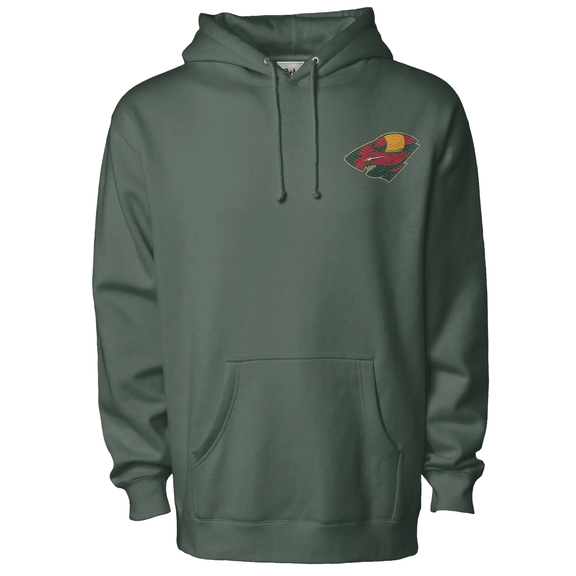 10000 Lake Land Sharks Embroidered Hoodie - Adult Unisex