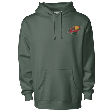 10000 Lake Land Sharks Embroidered Hoodie - Adult Unisex