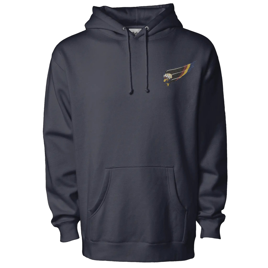 Retro Federal Flight Embroidered Hoodie - Adult Unisex