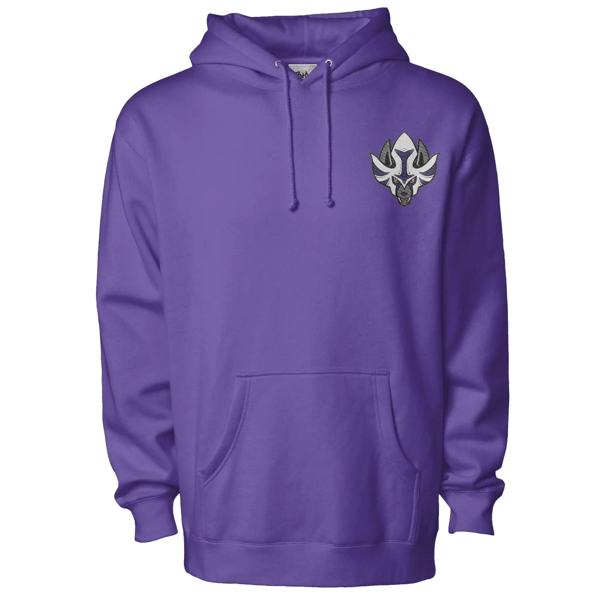 LA Crowned Swords Embroidered Hoodie - Adult Unisex