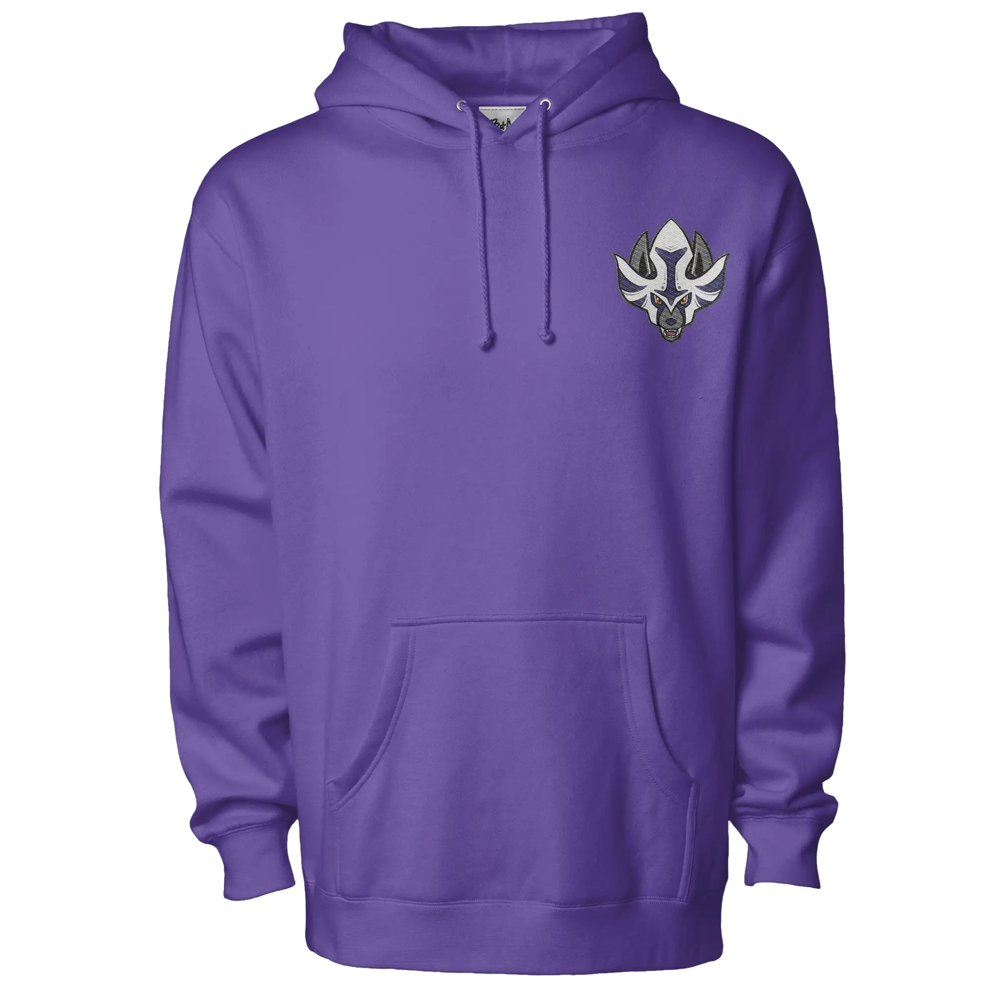 LA Crowned Swords Embroidered Hoodie - Adult Unisex
