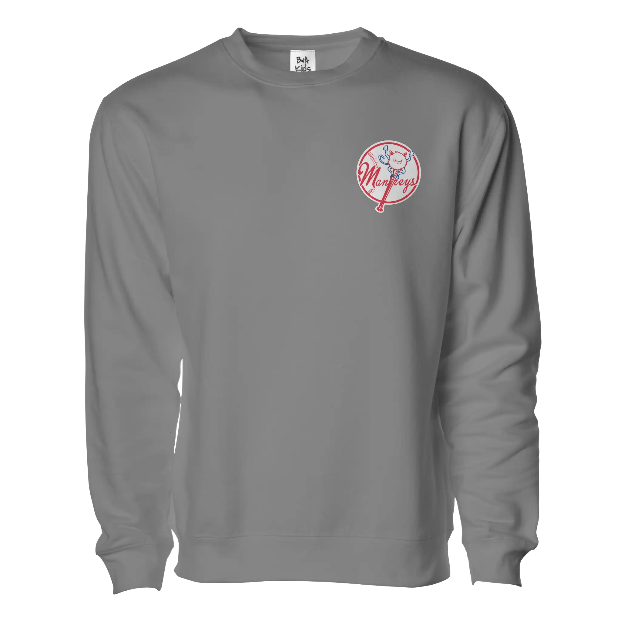 Bronx Primate Embroidered Pullover Sweater - Adult Unisex