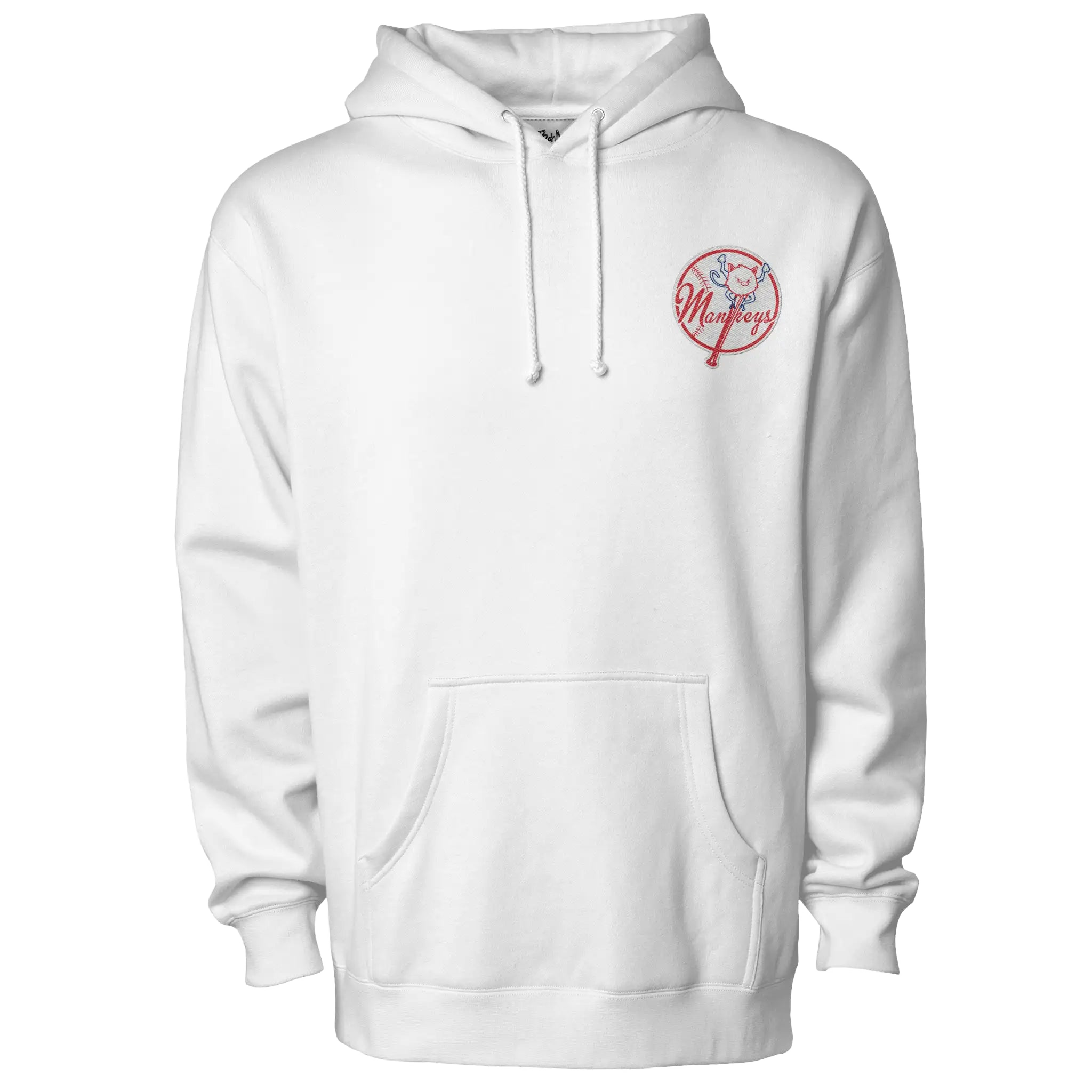 Bronx Primate Embroidered Hoodie - Adult Unisex