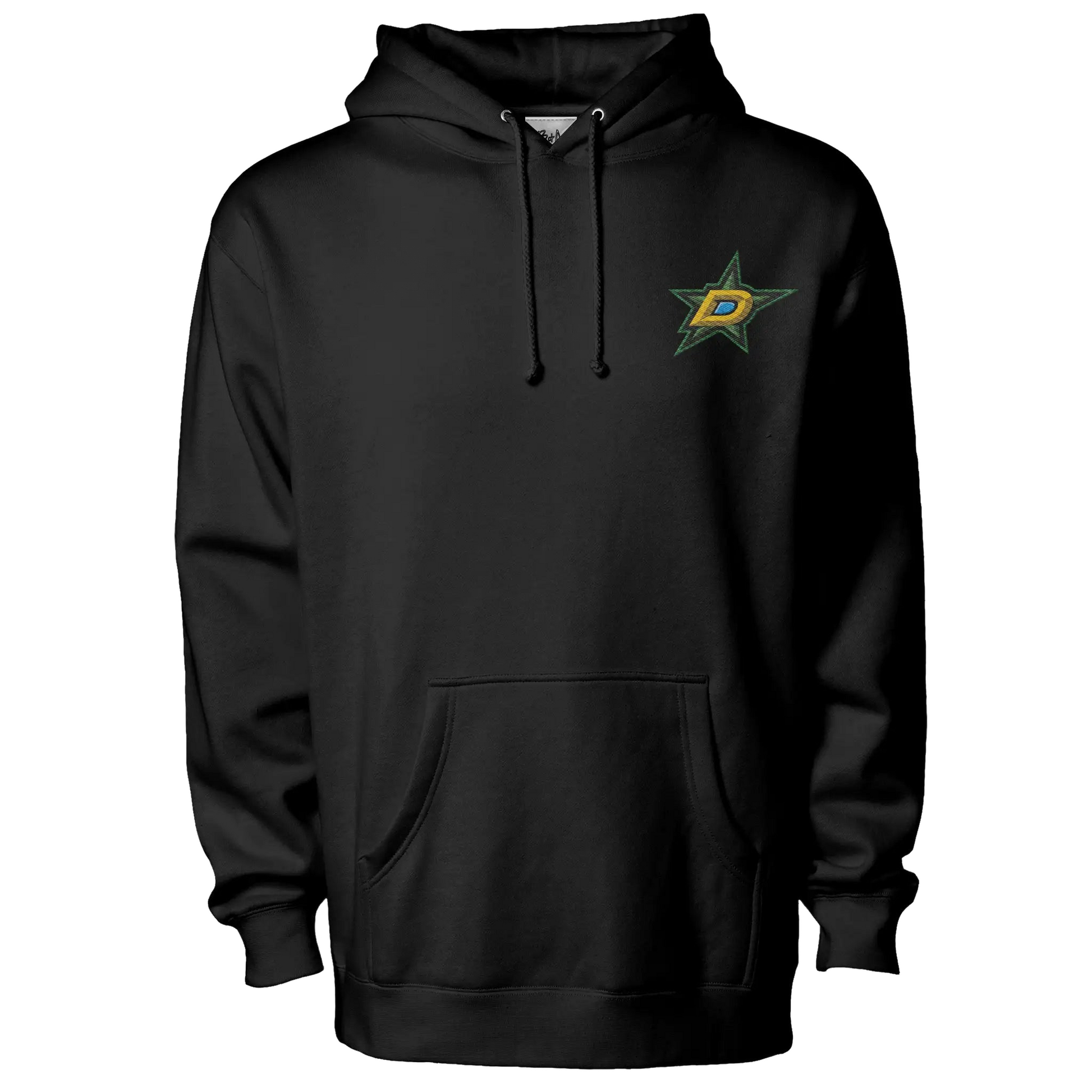Lone Star Shiny Spinners Embroidered Hoodie - Adult Unisex