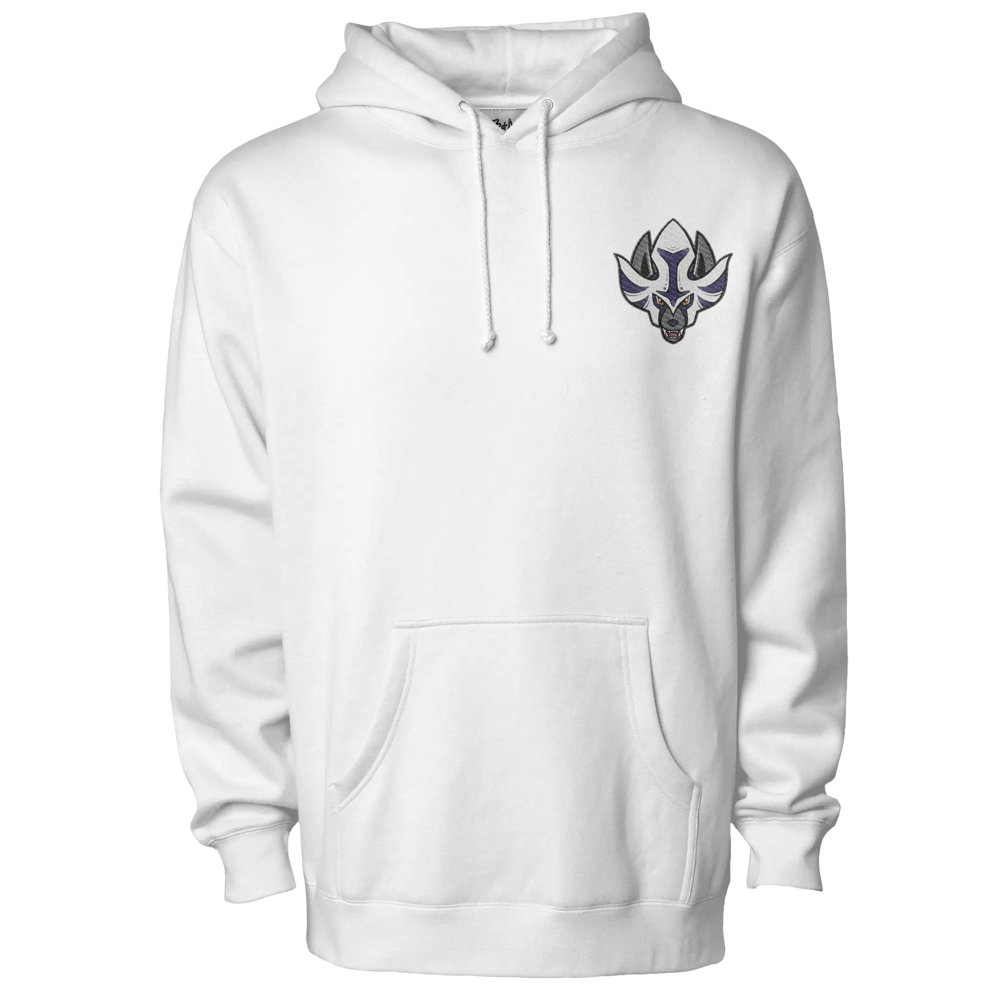 LA Crowned Swords Embroidered Hoodie - Adult Unisex