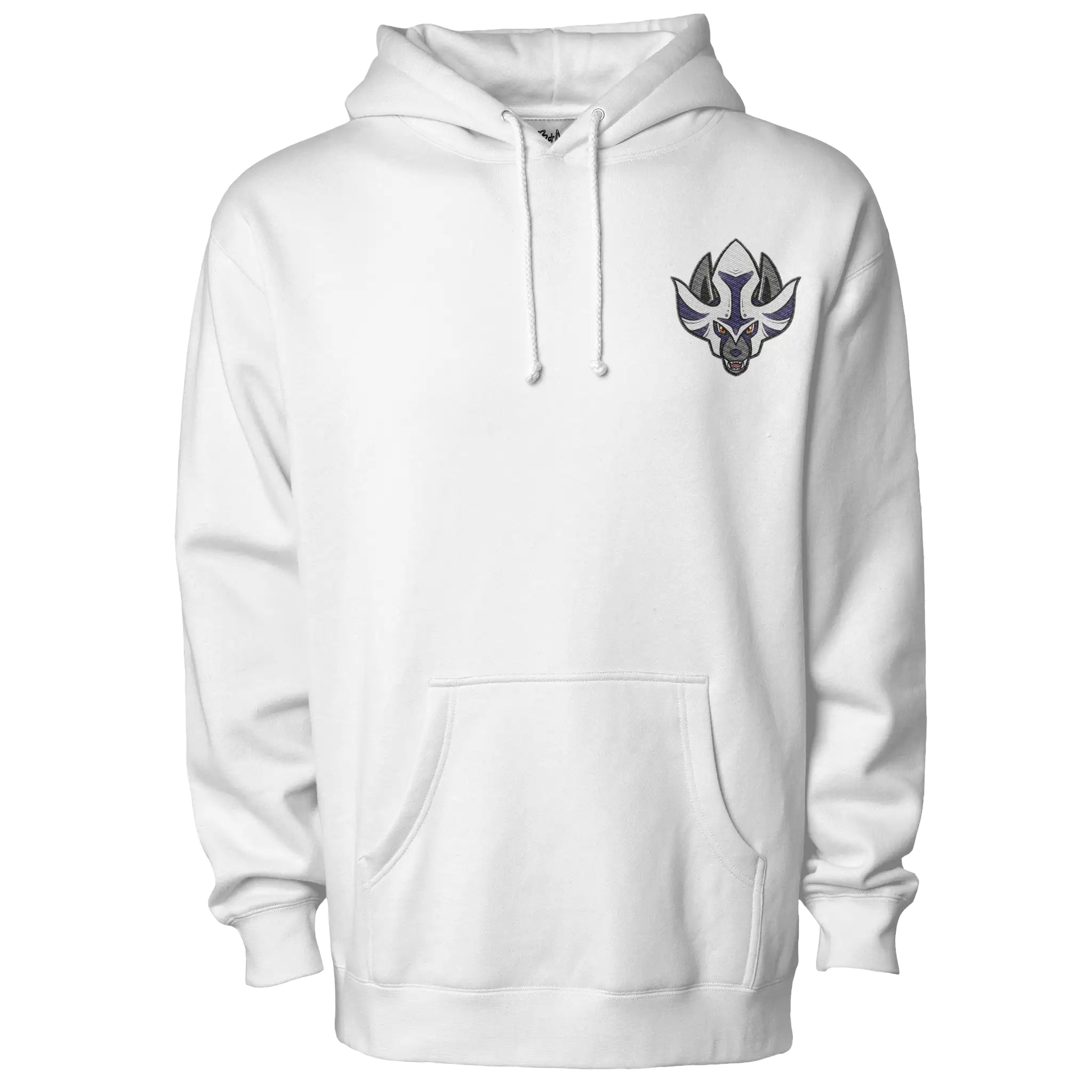LA Crowned Swords Embroidered Hoodie - Adult Unisex