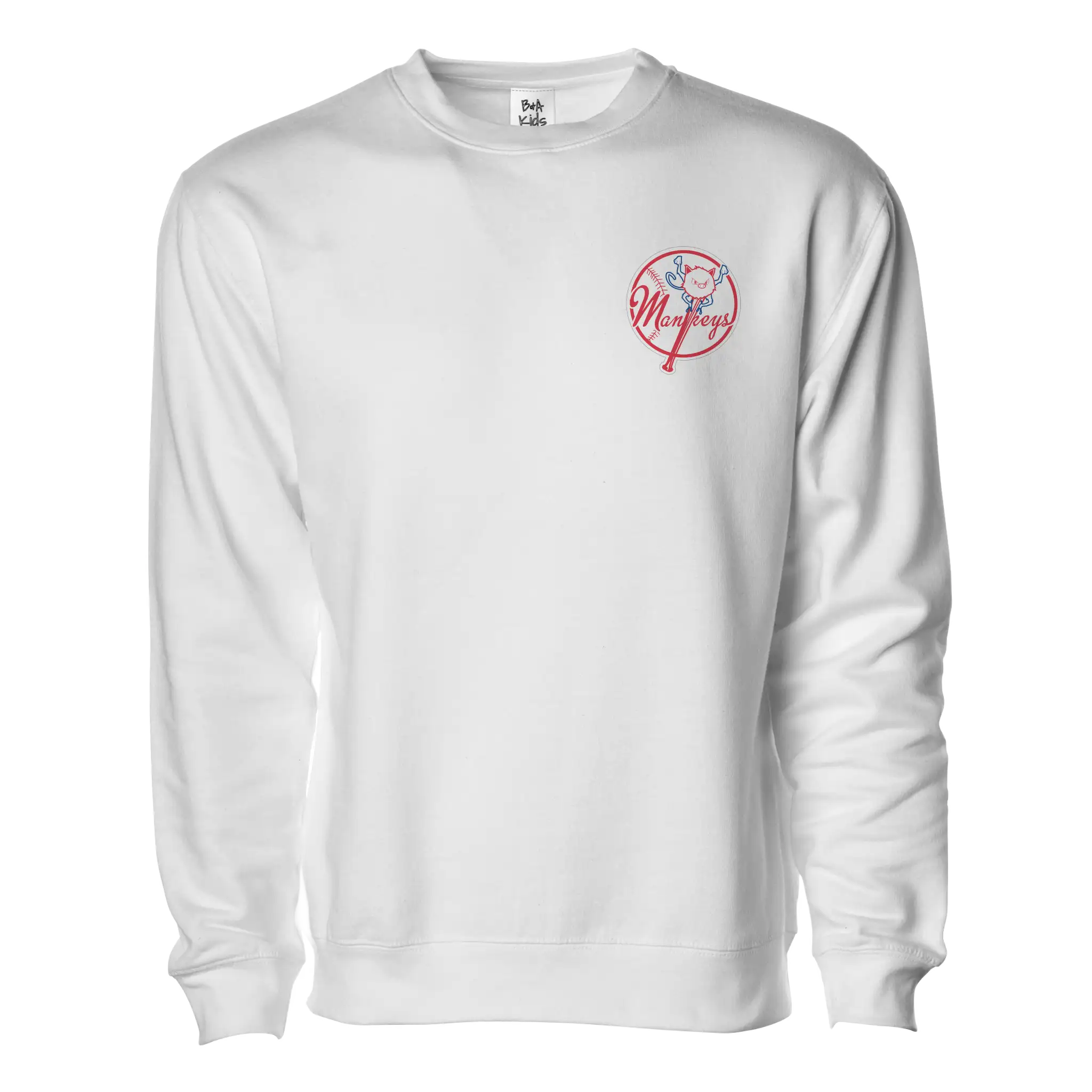 Bronx Primate Embroidered Pullover Sweater - Adult Unisex