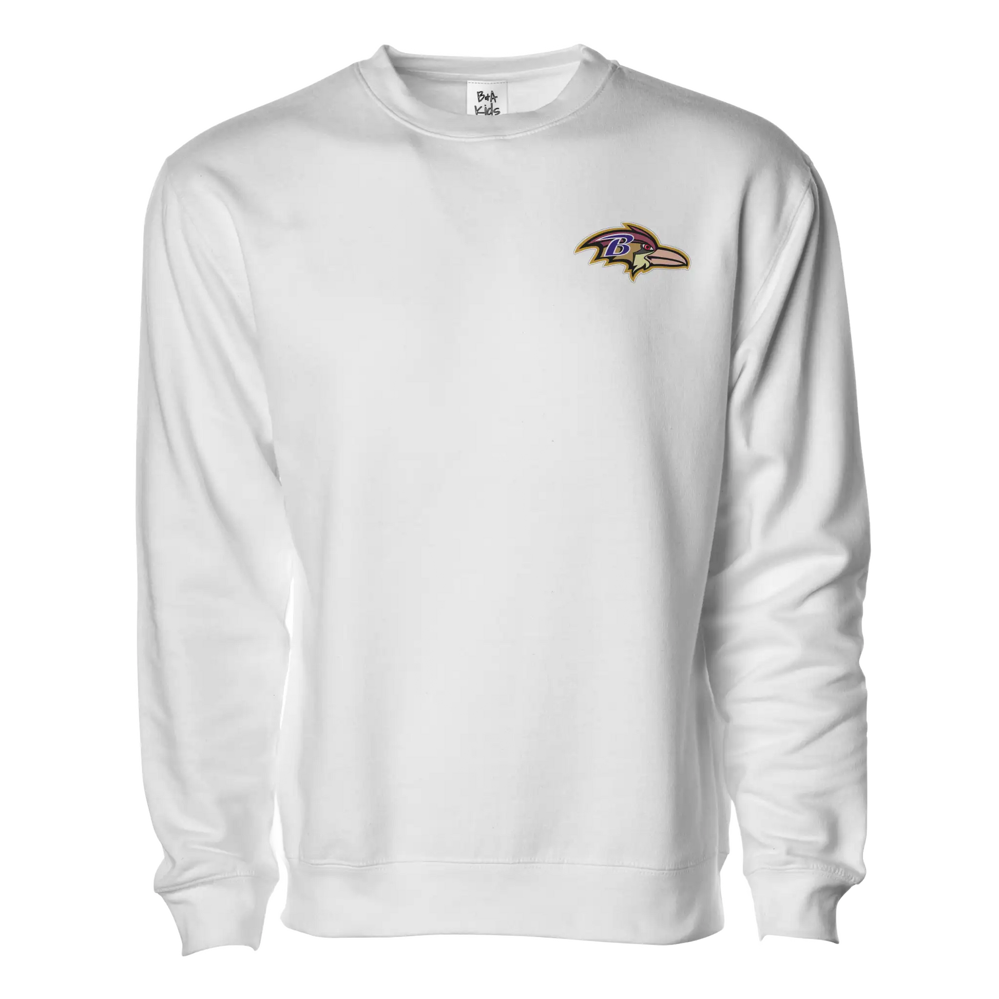 Bayfront Brave Birds Embroidered Pullover Sweater - Adult Unisex