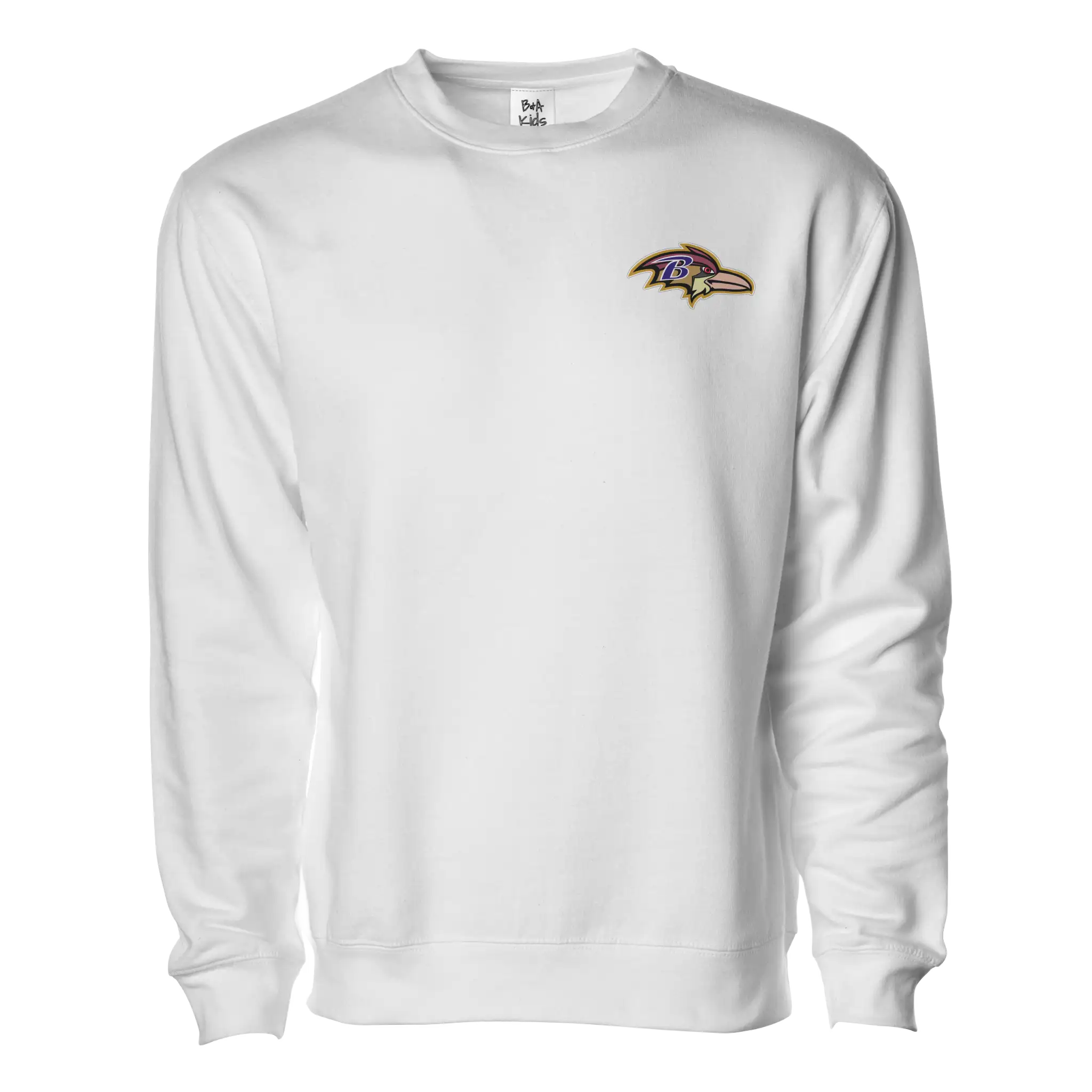 Bayfront Brave Birds Embroidered Pullover Sweater - Adult Unisex