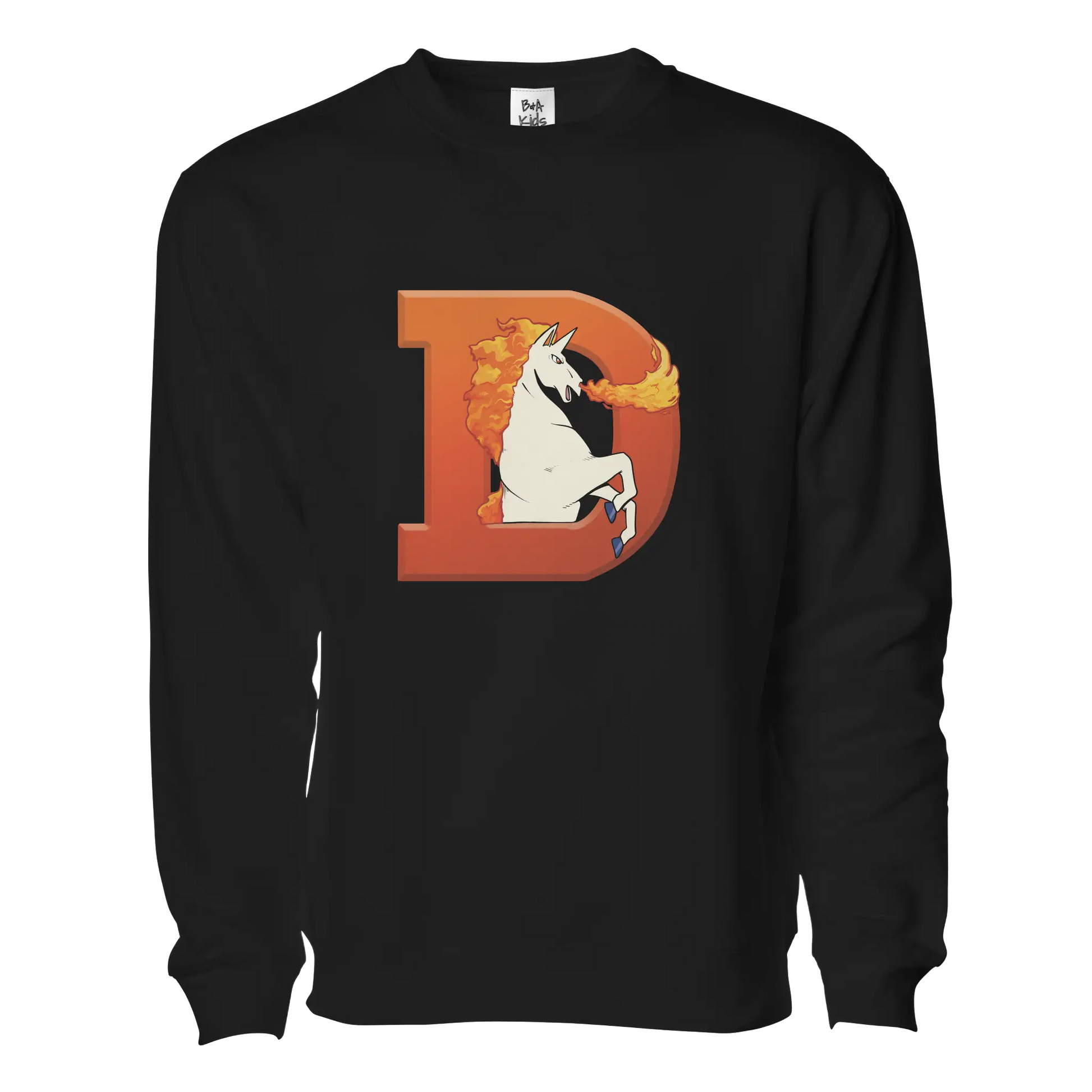 Mile High Infernostride Retro Pullover Sweater - Adult Unisex