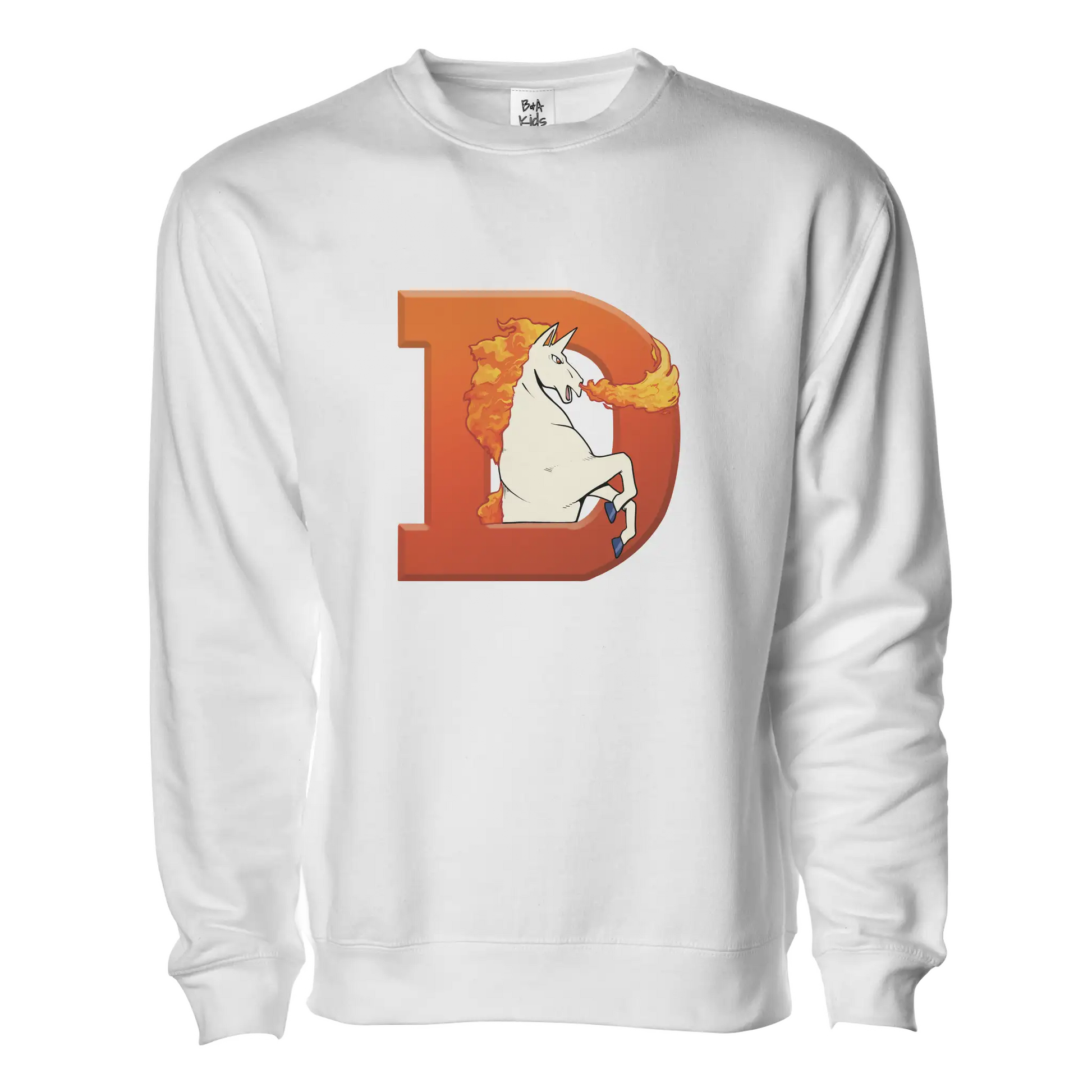 Mile High Infernostride Retro Pullover Sweater - Adult Unisex