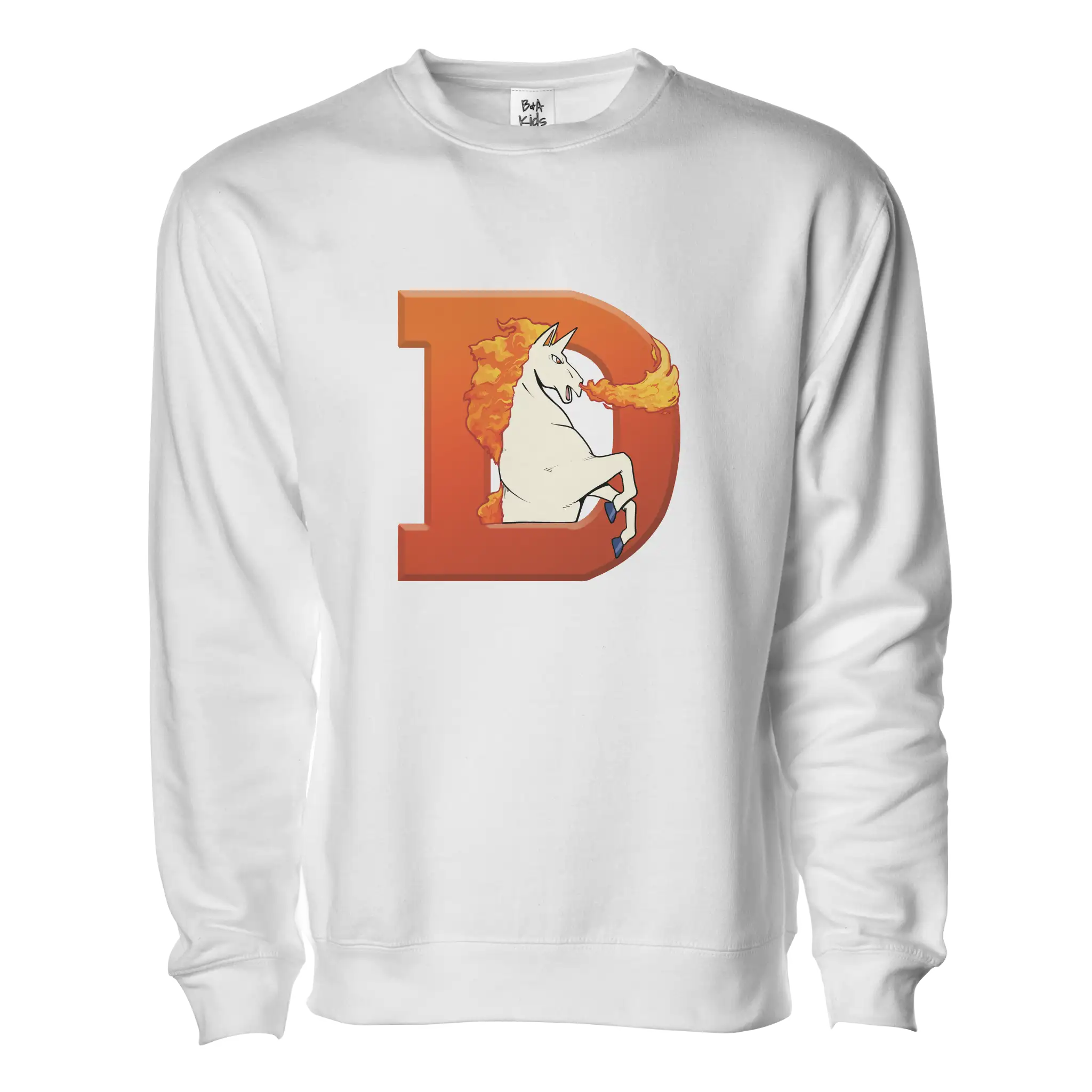 Mile High Infernostride Retro Pullover Sweater - Adult Unisex