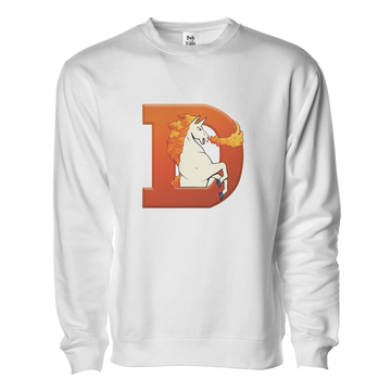 Mile High Infernostride Retro Pullover Sweater - Adult Unisex