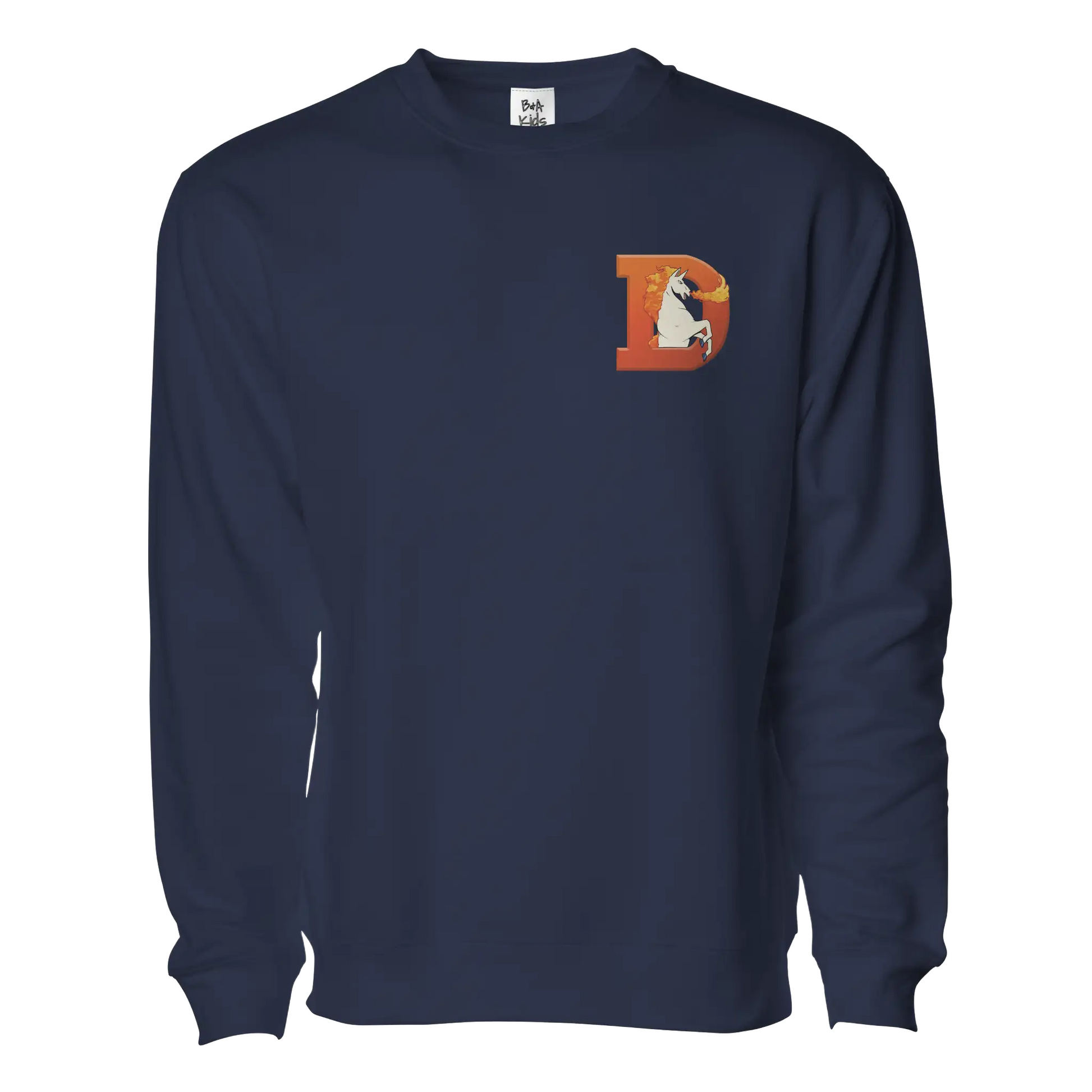 Mile High Infernostride Retro Pullover Sweater - Adult Unisex
