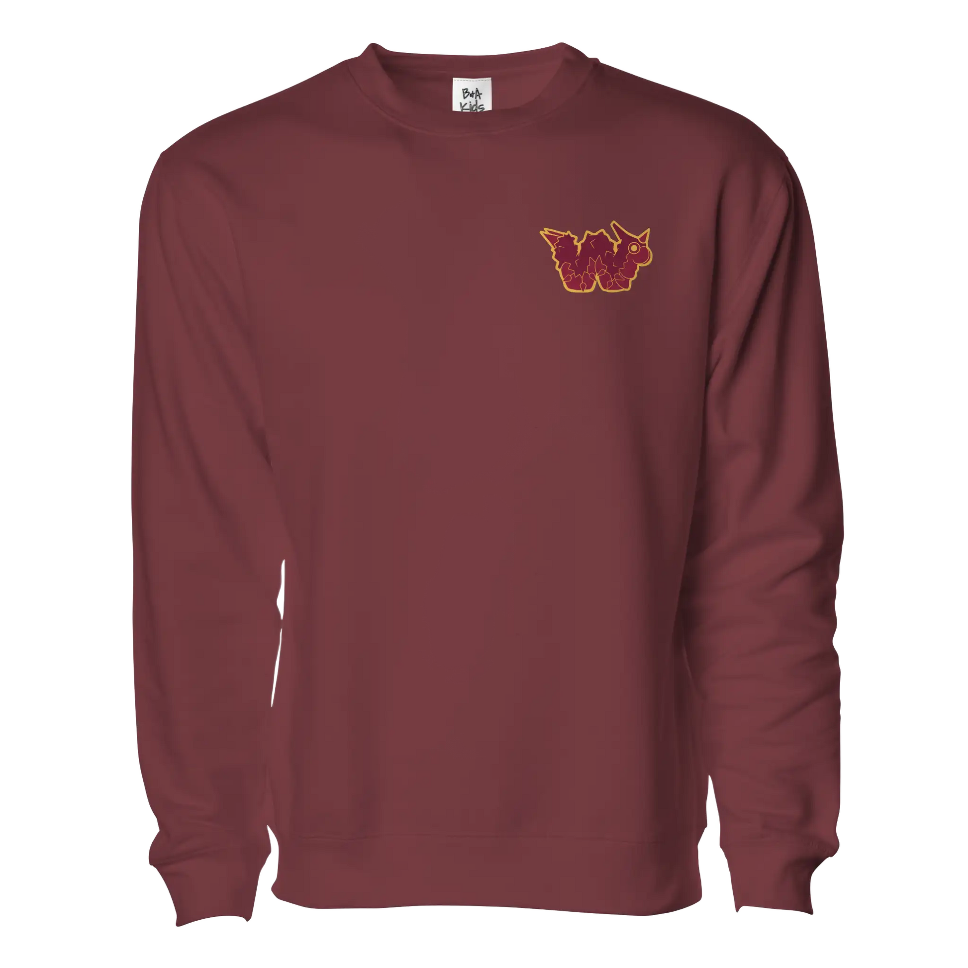 DC Crimson Crawlers Embroidered Pullover Sweater - Unisex