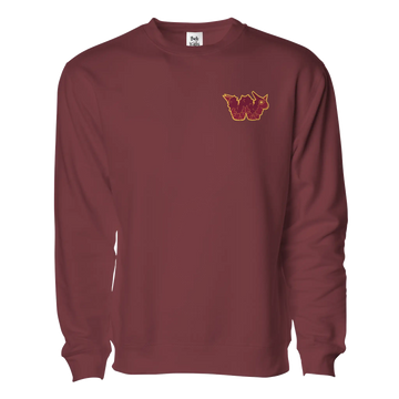 DC Crimson Crawlers Embroidered Pullover Sweater - Unisex