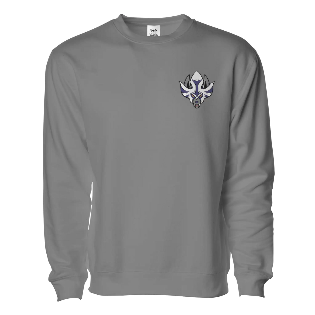 LA Crowned Swords Embroidered Pullover Sweater - Adult Unisex
