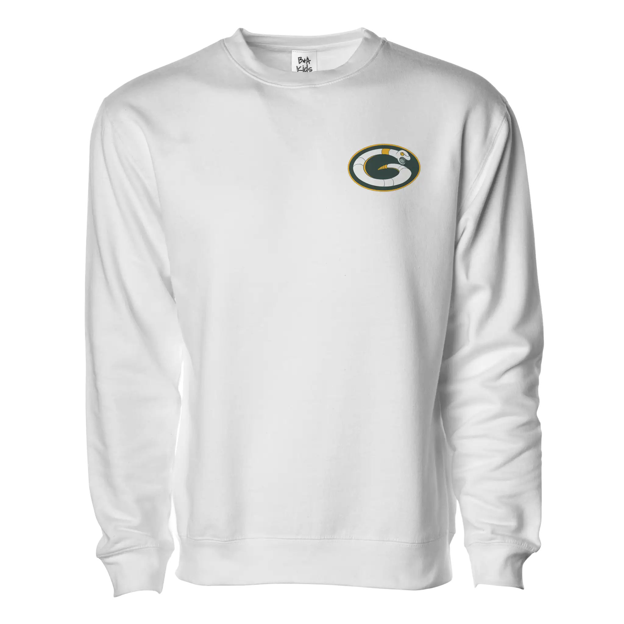 Lambeau Poison Pack Embroidered Pullover Sweater - Adult Unisex