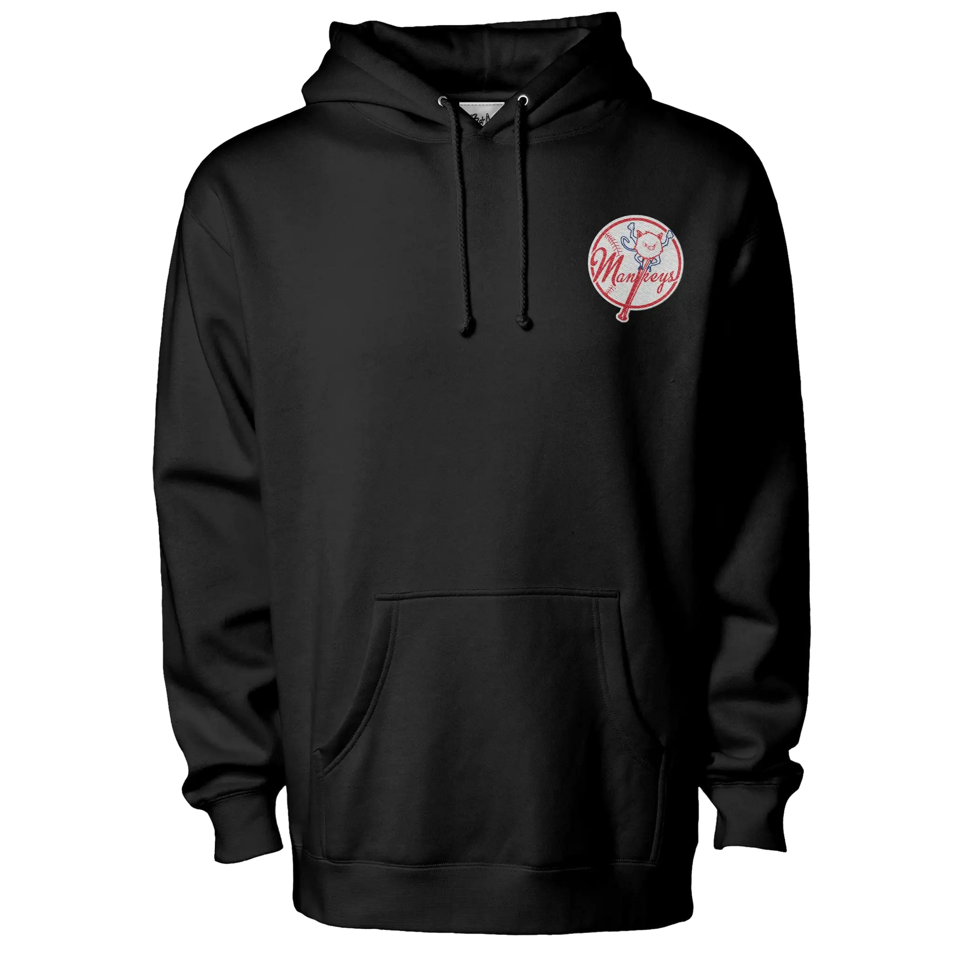 Bronx Primate Embroidered Hoodie - Adult Unisex