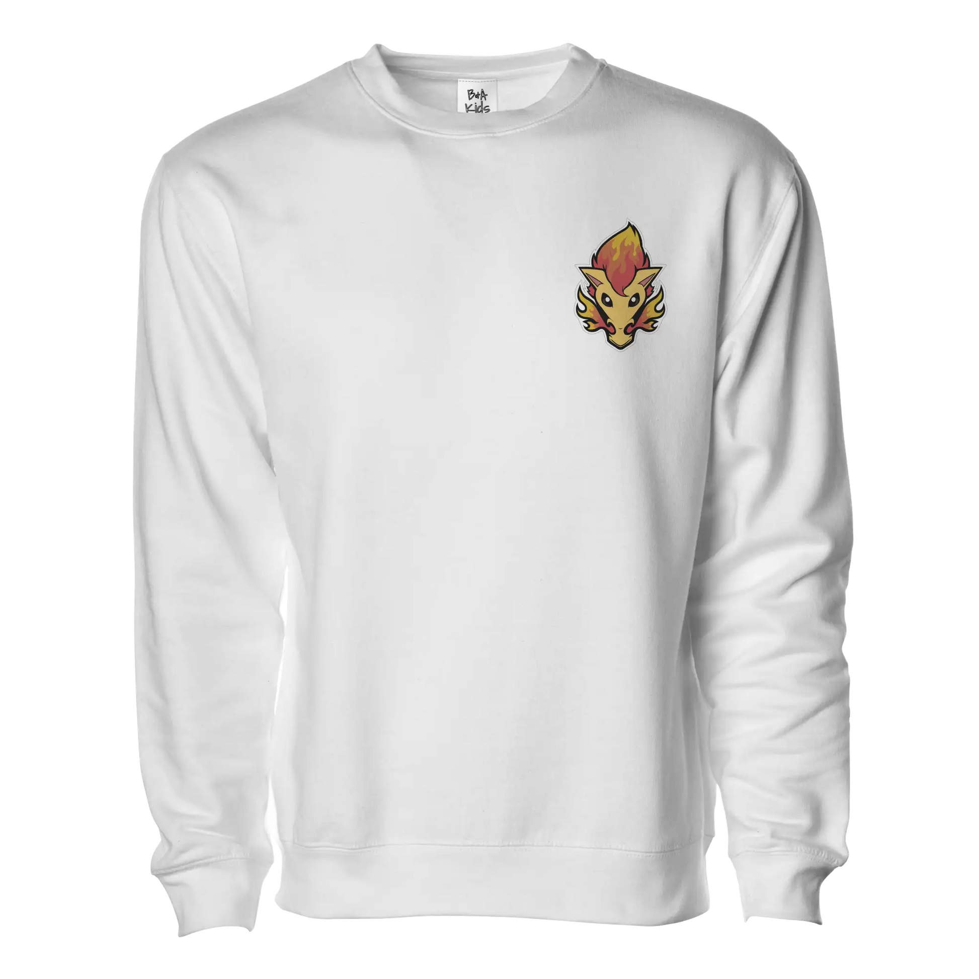 Retro Saddledome Fire Blasty Embroidered Pullover - Adult Unisex