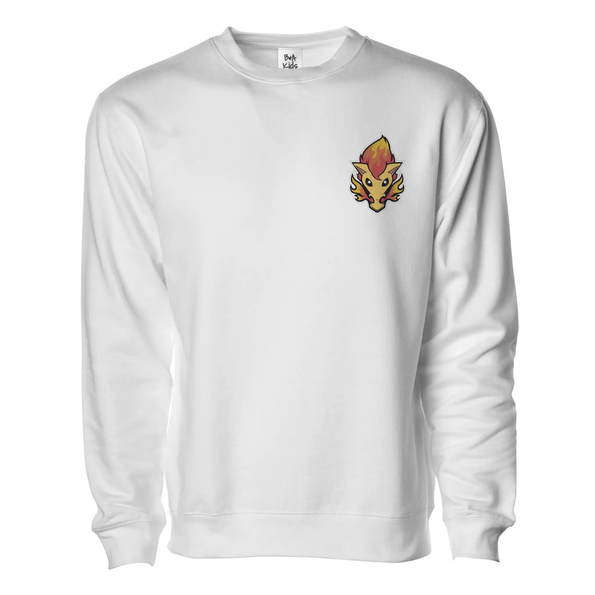 Retro Saddledome Fire Blasty Embroidered Pullover - Adult Unisex