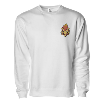Retro Saddledome Fire Blasty Embroidered Pullover - Adult Unisex
