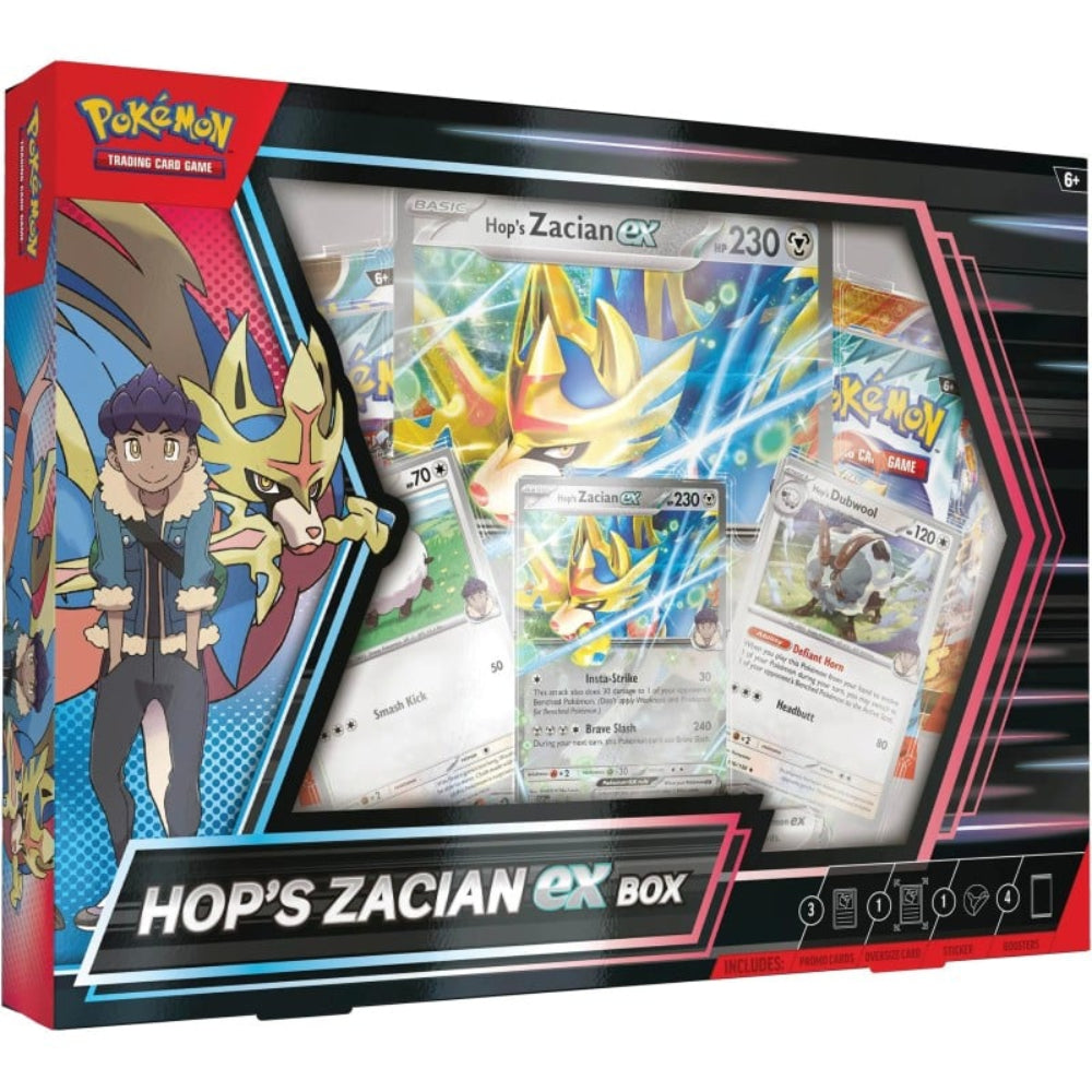 Hop's Zacian ex Collection Box